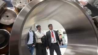 Indian customers and sales partners at the Schaeffler booth Schaeffler [upl. by Nollahp]