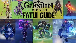 Fatui Enemy Guide  Handbook  Genshin Impact [upl. by Isnan]