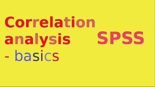 SPSS for questionnaire analysis Correlation analysis [upl. by Kauppi]