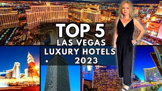 TOP 5 BEST Luxury Hotels in Las Vegas [upl. by Akeimat]