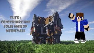 Minecraft  Tuto  Comment construire une jolie maison médiévale [upl. by Otsirc]