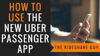 How To Use the Uber App for Passengers amp Riders TutorialTraining [upl. by Ethben]