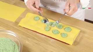 Homemade Ravioli with Marcato Ravioli Tablet  Video tutorial [upl. by Radferd]