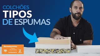 TIPOS de Colchões de Espuma Entenda quais são os tipos de espumas usadas nos Colchões [upl. by Arihsan]