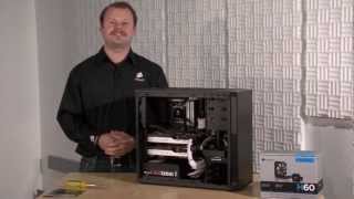 Corsair Hydro Series H60 Liquid CPU Cooler Installation HowTo Guide [upl. by Norihs]