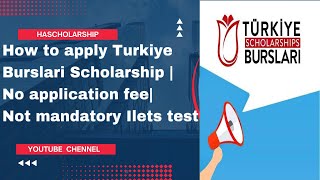 How to apply Turkiye Burslari scholarship [upl. by Kin]