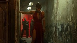 SOFIA BOUTELLA fight scene in HOTEL ARTEMIS 2018 [upl. by Beffrey]