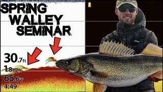 Spring Walleye Fishing  Walleye Workshop [upl. by Love]