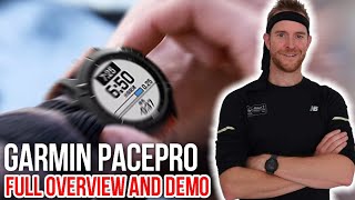 EXPLAINED Garmin PacePro for Fenix 6 and Forerunner 245 [upl. by Enilekcaj]