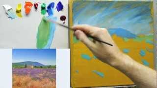 How to paint like Monet Lessons on Impressionist landscape painting techniques  Part 1 [upl. by Eerrehc]