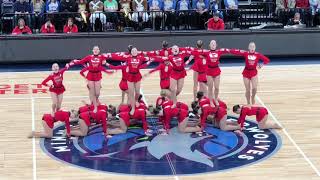 Lakeville North Dance Team Kick 2018 State Finals [upl. by Knox918]