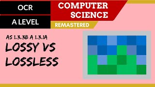 46 OCR A Level H046H446 SLR9  13 Lossy vs lossless [upl. by Kado284]