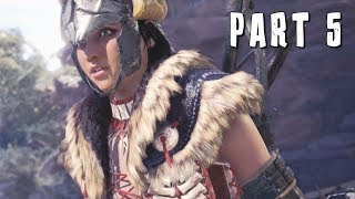 MONSTER HUNTER WORLD Walkthrough Gameplay Part 5  SOLO JYURATODUS MHW [upl. by Eniaj]