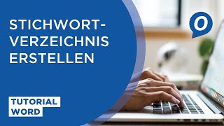 Tutorial Microsoft Word Stichwortverzeichnisse erstellen [upl. by Delanos]