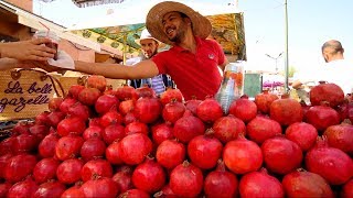 Morocco Street Food  MARRAKESHS BEST STREET FOOD GUIDE CRAZY Halal Food tour in Morocco [upl. by Seuguh629]