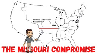 The Missouri Compromise of 1820 Interactive Map Activity [upl. by Alberta]