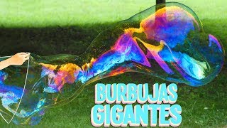 HAZ BURBUJAS GIGANTES Experimento con solo 3 INGREDIENTES  Tutoriales Belen [upl. by Bertrand]