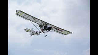 Maiden Flight of the first UK Minifox SSDR microlight [upl. by Aral]