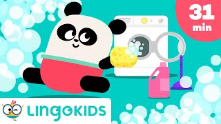 Clean Up Songs 🧹🧼  More Songs for Kids  Lingokids [upl. by Bumgardner]