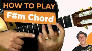 Fm Chord  Learn The F Sharp Minor Guitar Chord Easily [upl. by Diannne]