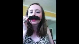 How to Make a Fake Mustache [upl. by Illib50]