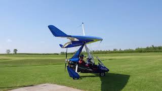 microlight flying best ever experience [upl. by Ardnohsal]