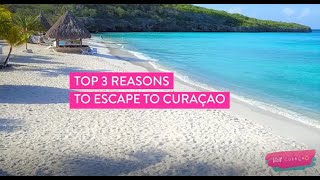 Top 3 reasons to visit Curaçao  Curaçao Island Travel Guide [upl. by Tankoos]