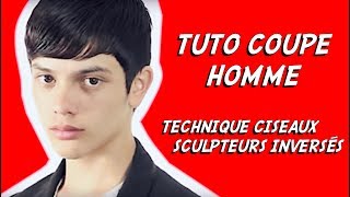 COUPE HOMME FACILE ✂ TECHNIQUE PROFESSIONNELLE [upl. by Trainer]