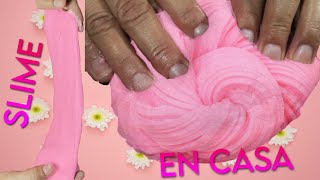 COMO HACER SLIME ¿1 INGREDIENTE SIN PEGAMENTO SIN BORAX FÁCIL DE HACER [upl. by Stephens]