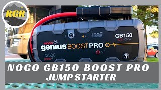 NOCO GB150 Genius Boost Pro Jump Starter  Product Review  Portable Lithium Jump Starter [upl. by Sabra]