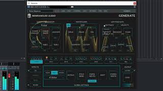 GENERATE  8 Voice Polyphonic Synthesizer Plugin by Eventide amp Newfangled Audio [upl. by Dorcus612]