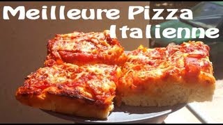 ♥ Recette de la VRAIE Pizza italienne de mémé ♥ [upl. by Sirronal]