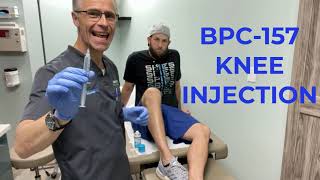 BPC157 KNEE INJECTION [upl. by Viviene]