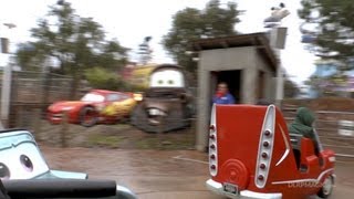 Cars Quatre Roues Rallye  Disneyland Paris HD Complete Ridethrough Onride Race Rally [upl. by Otaner275]