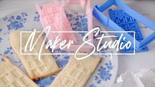 Maker Studio  3D Printed Cookie Cutters amp Stamps [upl. by Worthy649]