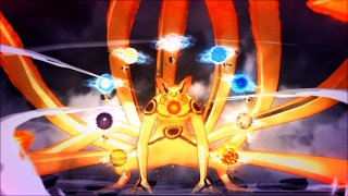 Naruto Uzumaki  Super Tailed Beast RasenShuriken Barrage [upl. by Flemings]