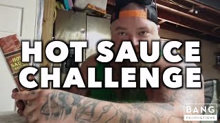 COMEDIAN CATFISH COOLEY HOT SAUCE CHALLENGE  COMEDY FUNNY LAUGH HOT FOOD [upl. by Nari]