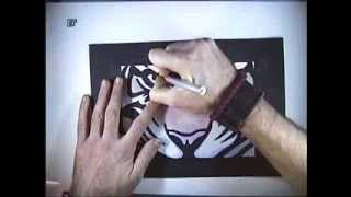 How To Cut a Stencil EASILY [upl. by Caprice]