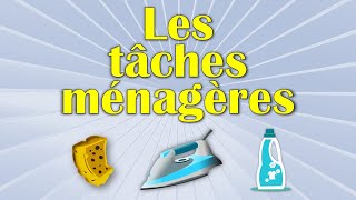 Parler des TÂCHES MÉNAGÈRES en français [upl. by Durante]