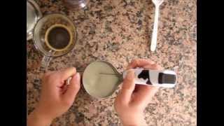 How To Latte Art With Instant Coffee [upl. by Eidod]