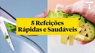 REFEIÇÕES RÁPIDAS E SAUDÁVEIS [upl. by Nwadahs725]