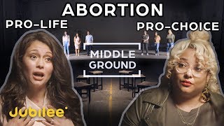 ProChoice vs ProLife Can They See Eye To Eye  Middle Ground [upl. by Neau428]