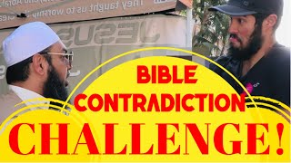 Challenge Show me a Bible Contradiction [upl. by Netsreik]