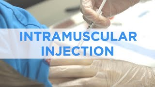 How To Perform an Intramuscular Injection [upl. by Eads283]