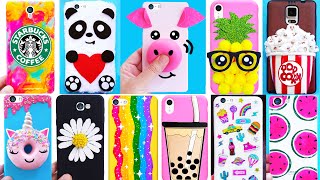 15 DIY PHONE CASES  Easy amp Cute Phone Projects amp iPhone Hacks [upl. by Nylessej]