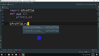 How to do a profile a Python script [upl. by Mika]