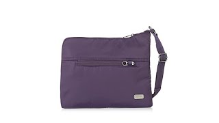 Pacsafe RFIDBlocking Slim Crossbody Bag [upl. by Naol]