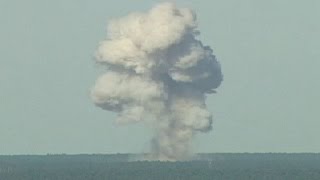 MOAB bomb originally developed for Iraq war [upl. by Ailaht]