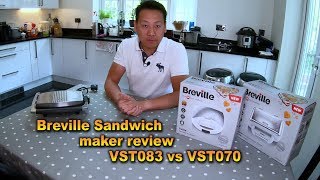 Breville Sandwich toaster VST070 VST083 review Benson Chik [upl. by Breana]