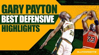 Gary Payton Best Defensive Highlights [upl. by Idur537]